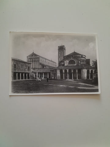 AK Venezia. Torcello. Cattredrale di S. Maria Assunta Chiesa di S. Fosca e Museo dell'Estario.