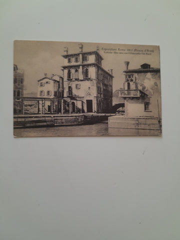 AK Esposizioni Roma 1911 (Piazza d'Armi) Venezia - Una casa con il Palazzetto Von Ascel.