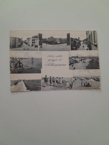 AK Saluti dalla Spiaggia di Sottomarina.