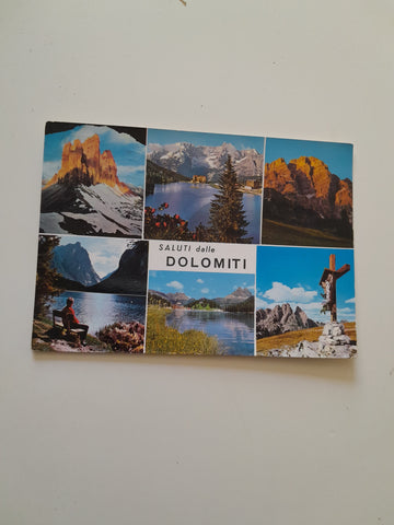 AK Saluti dalle Dolomiti.