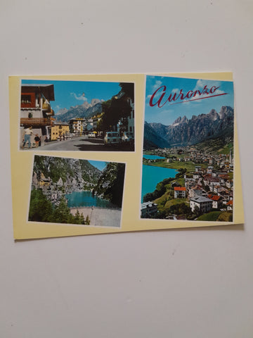 AK Auronzo di Cadore con il Lago di Comelico.