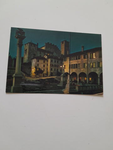 AK Feltre. Piazza Maggiore Notturno.