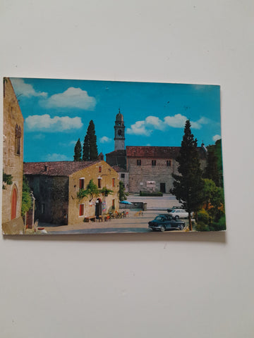 AK Arquà Petrarca. Chiesa parrochiale Tomba del Petrarca.
