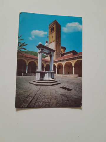 AK Badia di Praglia - Chiostro pensile.