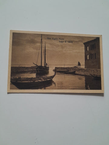 AK San Vigilio - Porto. Lago di Garda.