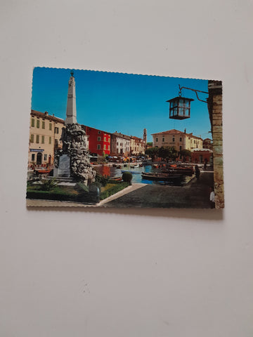 AK Lazise. Lago di Garda. Il Porticciolo.