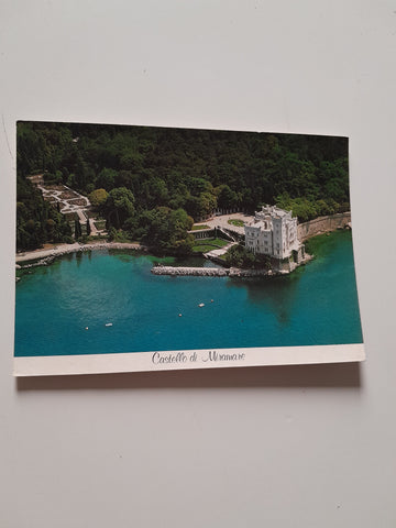 AK Trieste. Castello di Miramare.