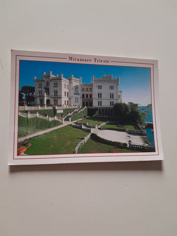 AK Trieste. Castello di Miramare.