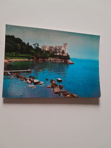 AK Trieste. Castello di Miramare.
