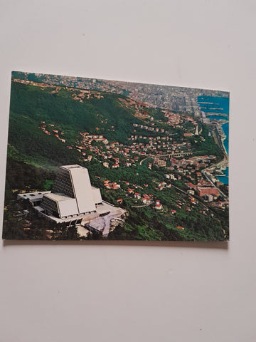 AK Trieste. Panorama e Santuario di Monte Grisa.