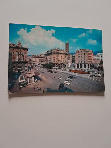AK Trieste. Piazza Oberdan.
