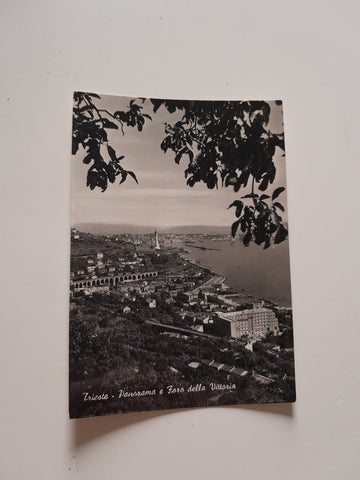 AK Trieste - Panorama e Faro della Vittoria.