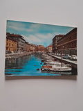 AK Trieste. Canale con sfondo Chiesa di S. Antonio Taumaturgo.