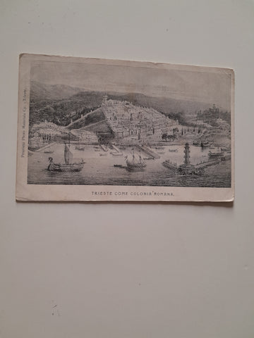 AK Trieste come Colonia Romana.