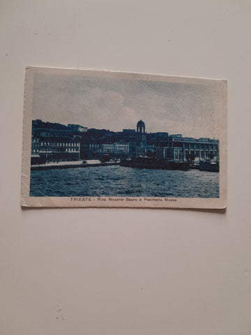 AK Trieste - Riva Nazario Sauro e Pescheria Nuova.