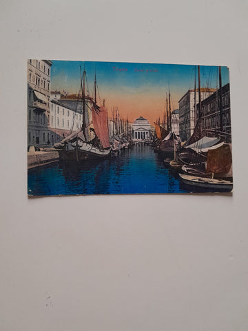 AK Trieste. Canal Grande.