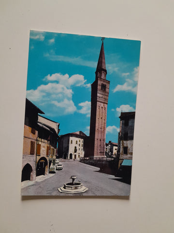 AK Pordenone. Campanile di St. Marco.