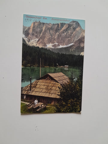 AK 1. Weisenfelser See. Sommerwirtschaft. (1909)