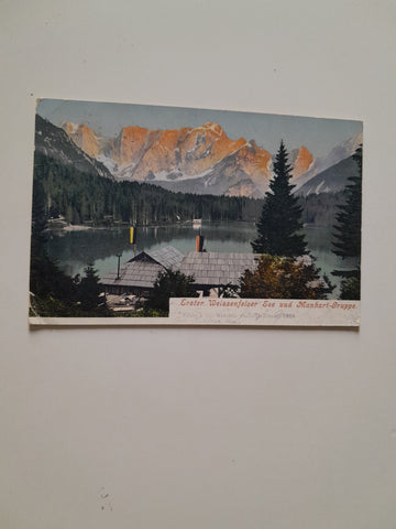 AK Erster Weissenfelser See und Manhart-Gruppe.