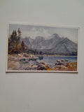 AK 2. Weissenfelser See mit Manhart. (E. Th. Compton)
