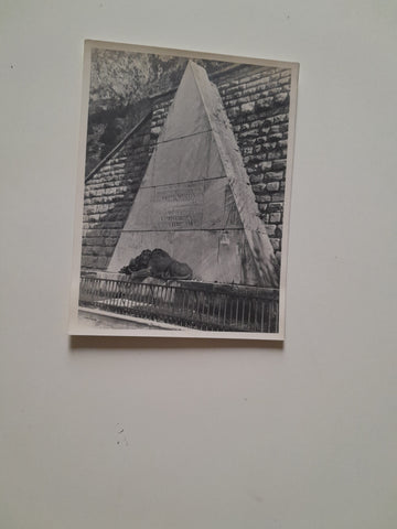 Foto Hermanndenkmal. Predil. (1933)
