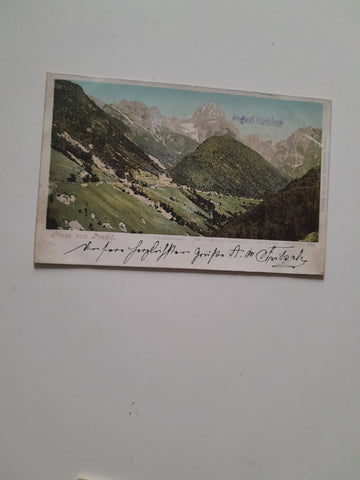 AK Gruss vom Predil.
