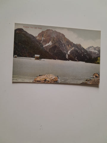 AK Raibler-See mit Insel. (1908)