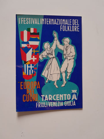 AK Tarcento. 1° Festival Internazionale del Folklore 11 e 12 Settembre 1965.