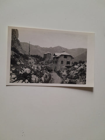 AK Valico di Monte Croce Carnico. Caserma e Locanda.
