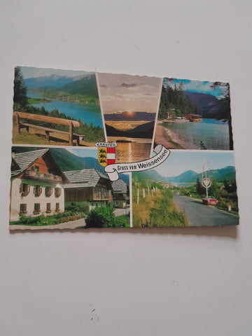 AK Grüße vom Weißensee.