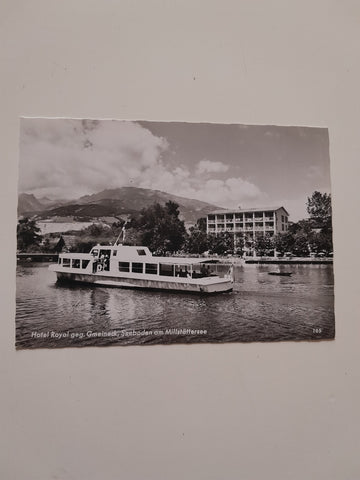 AK Seeboden am Millstättersee. Hotel Royal geg. Gmeineck.