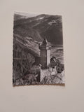 AK Burg Falkenstein bei Obervellach.