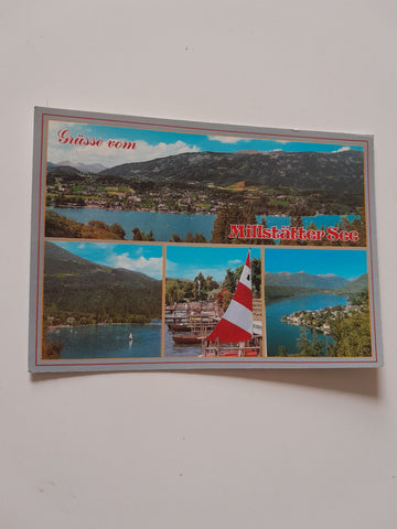 AK Grüße vom Millstättersee.