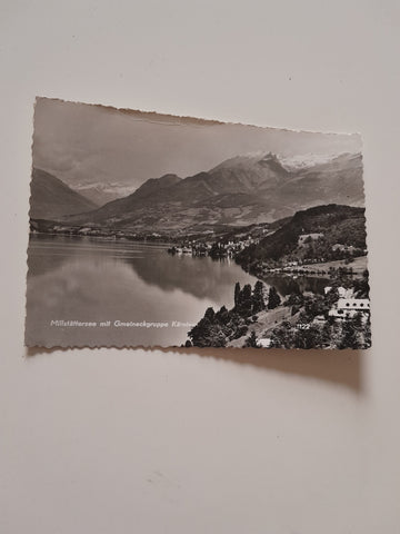 AK Millstättersee mit Gmeineckgruppe.