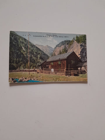 AK Maltatal Gmündnerhütte in der Schönau.
