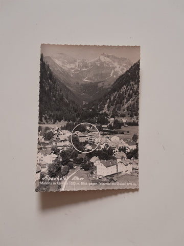 AK Mallnitz. Alpenhotel Alber.