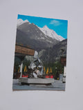 AK Heiligenblut. "Bergkristallbrunnen" von Rudolf Ertl.
