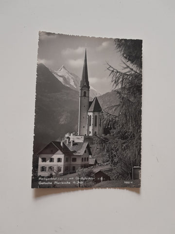 AK Heiligenbut. Gotische Pfarrkirche.