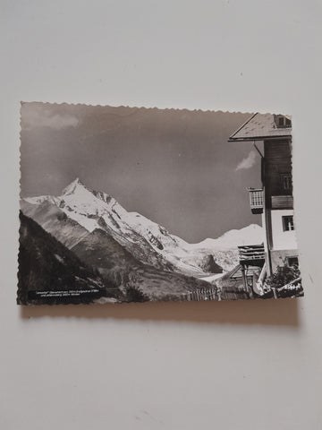 AK Lenzerhof Oberschachnern, Großglockner und Johannisberg.