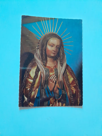 AK Wallfahrtskirche Heiligenblut. Pacher-Madonna.