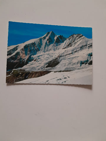AK Großglockner und Glocknerwand. Oberwalderhütte.