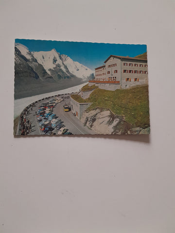 AK Großglockner. Parkplatz Franz Josephs Höhe.