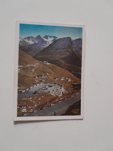 AK Großglockner Hochalpenstraße. Sturmalpe und Glocknerhaus mit Schobergruppe. (1944)