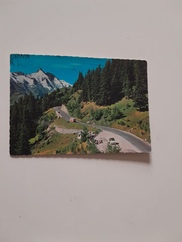 AK Großglockner Hochalpenstraße. Parkplatz Roßbach.