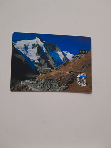 Klebe-AK Großglockner-Hochalpenstraße Franz Josefs Höhe.