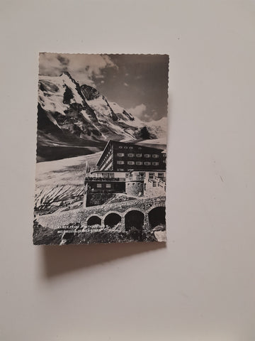 AK Kaiser Franz Josefhaus mit Großglockner.