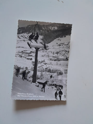 AK Bad Kleinkirchheim. Kaiserburg Bergbahn.