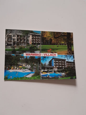AK Warmbad Villach. Kurhotel.
