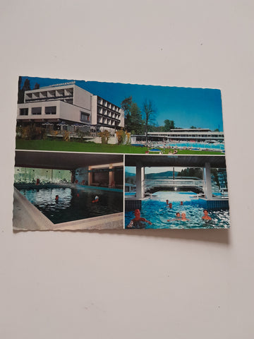 AK Warmbad Villach. Kurhotel Karawankenhof.