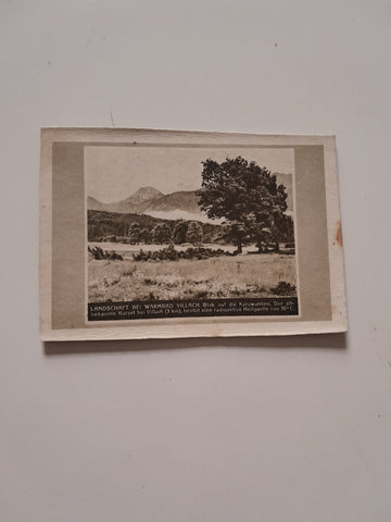 Bildchen Landschaft bei Warmbad Villach. Blick auf die Karawanken.